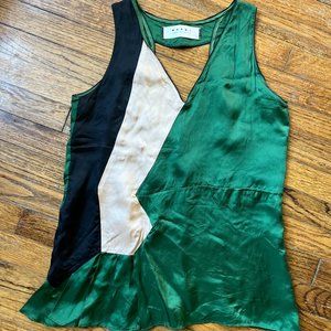 marni kilty constructivist reversible shiny holiday shirt so cute :)))